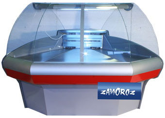 Угловая холодильная витрина Carboma BXCу-1