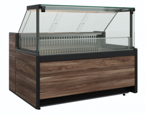 Морозильная витрина Carboma GC111 SL 0,94-1 (газлифт, без боковин)