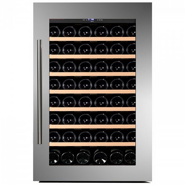 Встраиваемый винный холодильник Dunavox DAB-48.125SS