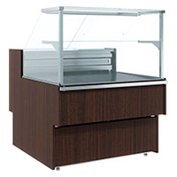Низкотемпературная витрина Carboma GC110 SL 1,25-1
