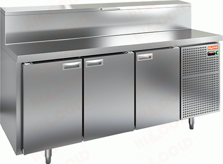 Холодильный стол для пиццы Hicold PZ2-111GN (1/6)