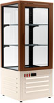 Кондитерский шкаф Carboma D4 VM 120-1 brown / beige