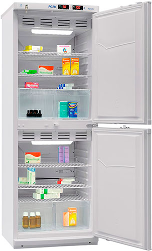 Холодильник фармацевтический ХФД-280 "POZIS" двери металлические