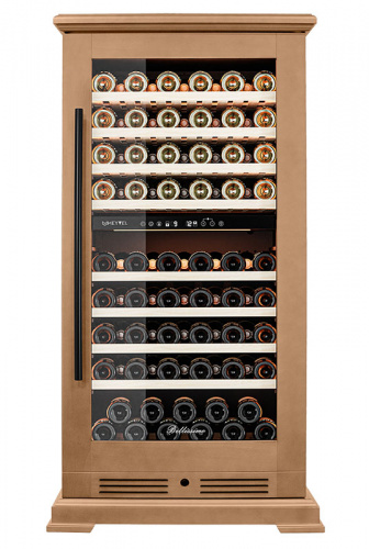 Винный холодильник Meyvel MV99PRO-KBT2 (Натуральный бук) фото 3