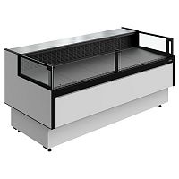 Холодильная витрина Carboma GC95 SM 2,0-2 открытая с боковинами (версия 2.0) 9006-9005