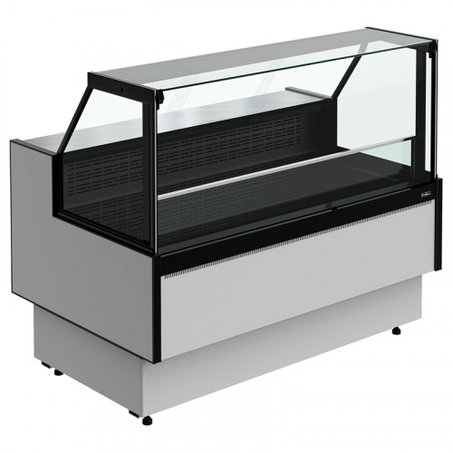 Морозильная витрина Carboma GC95 SL 1,25-1 с боковинами (версия 2.0) 9006-9005 фото 2