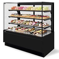 Кондитерская витрина CHILZ Vete II Kub 60 чёрный муар