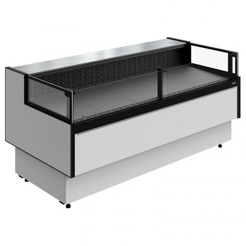 Холодильная витрина Carboma GC95 SM 1,8-2 открытая с боковинами (версия 2.0) 9006-9005 фото 2