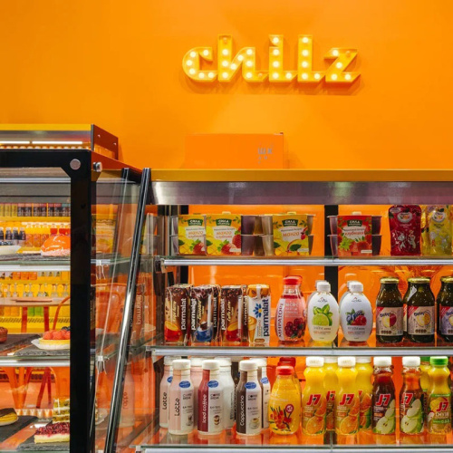 Кондитерская витрина CHILZ Vete II Kub 60 чёрный муар фото 4