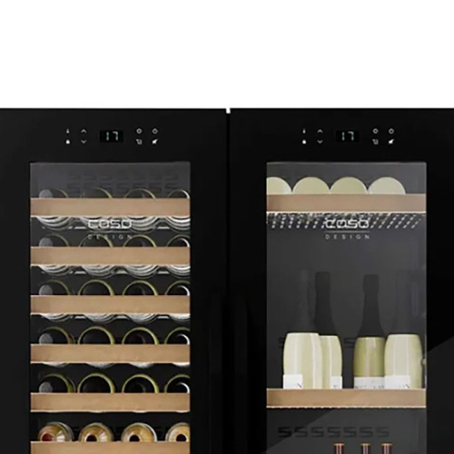 Винный шкаф CASO WineChef Duo 122 Black фото 4