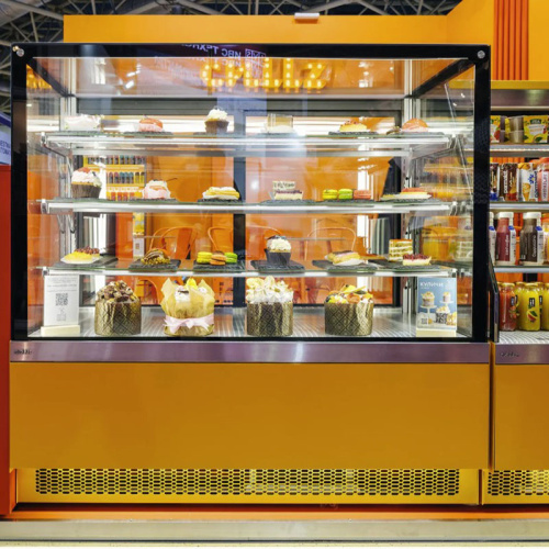 Кондитерская витрина CHILZ Vete II Kub 60 серый матовый фото 6