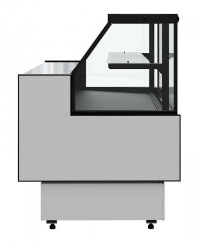 Холодильная витрина Carboma GC95 SM 1,5-1 с боковинами (версия 2.0) 9006-9005 фото 4