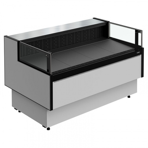 Холодильная витрина Carboma GC95 SM 1,5-2 открытая с боковинами (версия 2.0) 9006-9005 фото 2