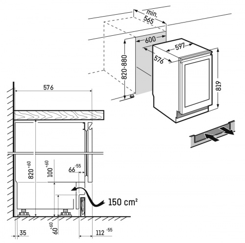 Винный холодильник LIEBHERR UWgb 3631 Vinidor фото 5 Винный холодильник LIEBHERR UWgb 3631 Vinidor фото 5