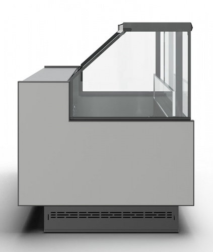 Холодильная витрина Carboma GC110 SM 1,25-1 (версия 2.0) (без боковин) фото 4
