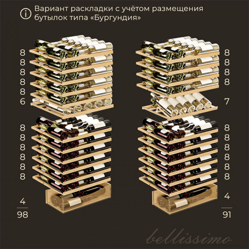 Винный холодильник Meyvel MV95-KST2 (Slim) фото 15
