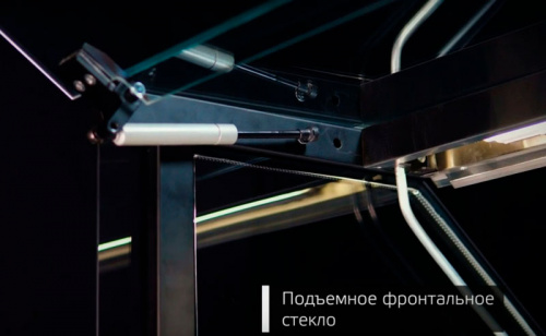 Холодильная витрина Carboma GC111 SM 2,5-1 (газлифт, без боковин) фото 4