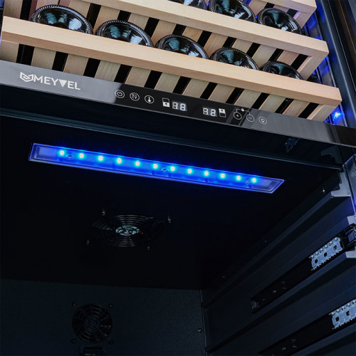 Винный холодильник Meyvel MV77PRO-KBT2 (Тёмный шоколад) фото 5