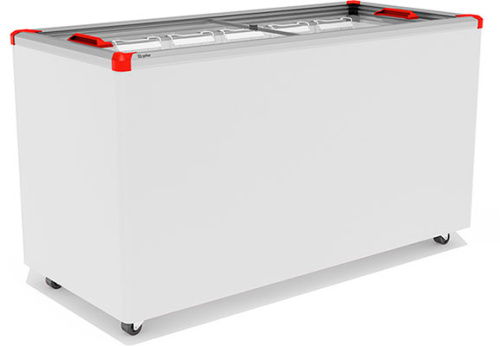 Морозильный ларь Frostor GELLAR FG 500 C красный v25