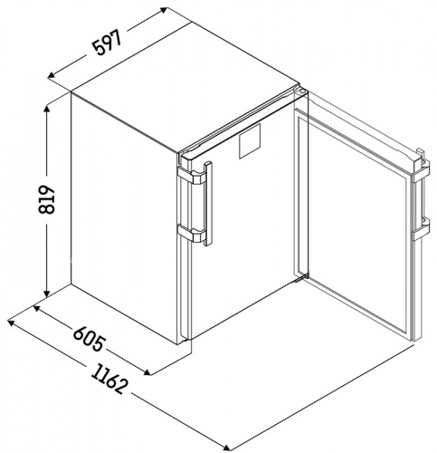 Лабораторный холодильник LIEBHERR SRTvg 1501 фото 6