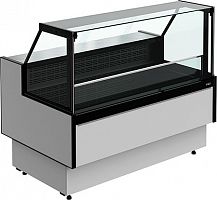 Морозильная витрина Carboma GC85 SL 1,25-1 с боковинами