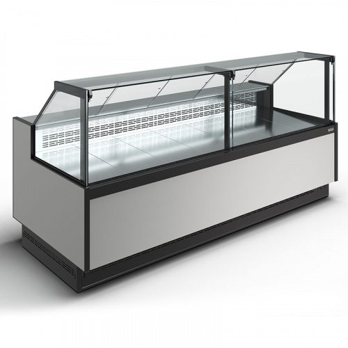 Холодильная витрина Carboma GC110 SV 2,5-1 (версия 2.0) (без боковин) фото 2