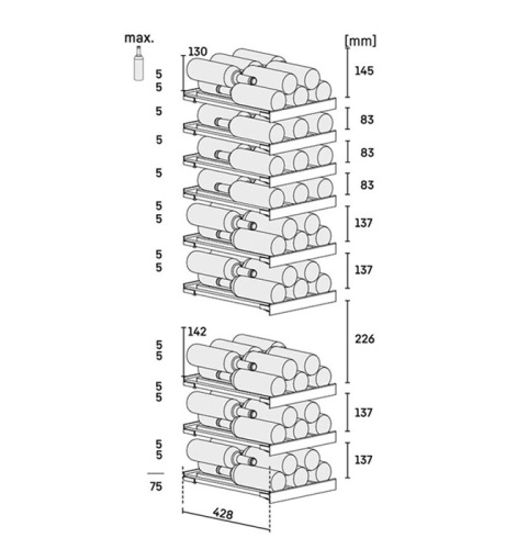 Встраиваемый винный холодильник LIEBHERR EWT 9175 фото 9 Встраиваемый винный холодильник LIEBHERR EWT 9175 фото 9