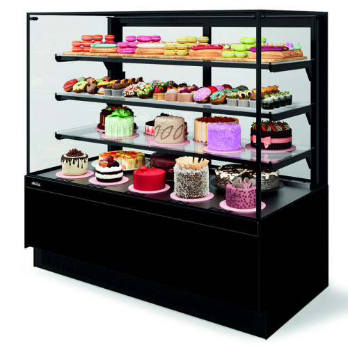 Кондитерская витрина CHILZ Vete II Kub Lux 60 чёрный муар фото 2