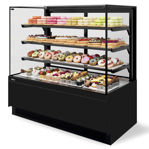 Кондитерская витрина CHILZ Vete II Kub 60 чёрный муар фото 2