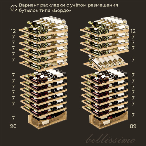 Винный холодильник Meyvel MV95-KST2 (Slim) фото 14